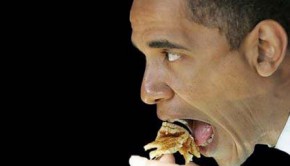 obama-eating